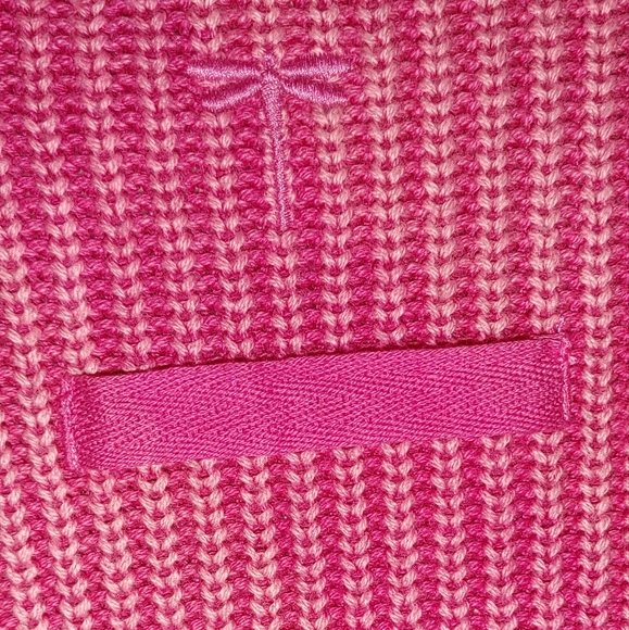 Tyler Boe mineral wash Shaker sweater size small pink NWT - Picture 5 of 8